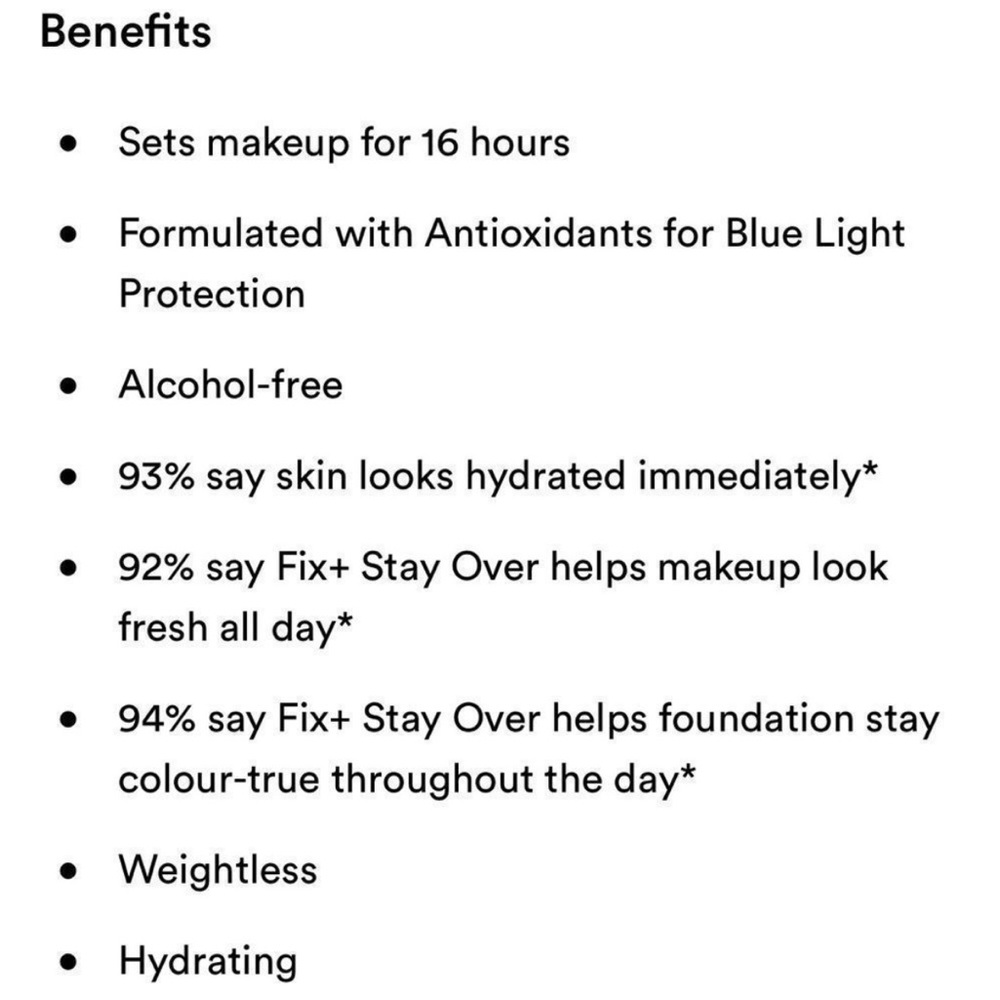 MAC Fix + Stay Over Long-Lasting Setting Spray - Picture 11 of 11
